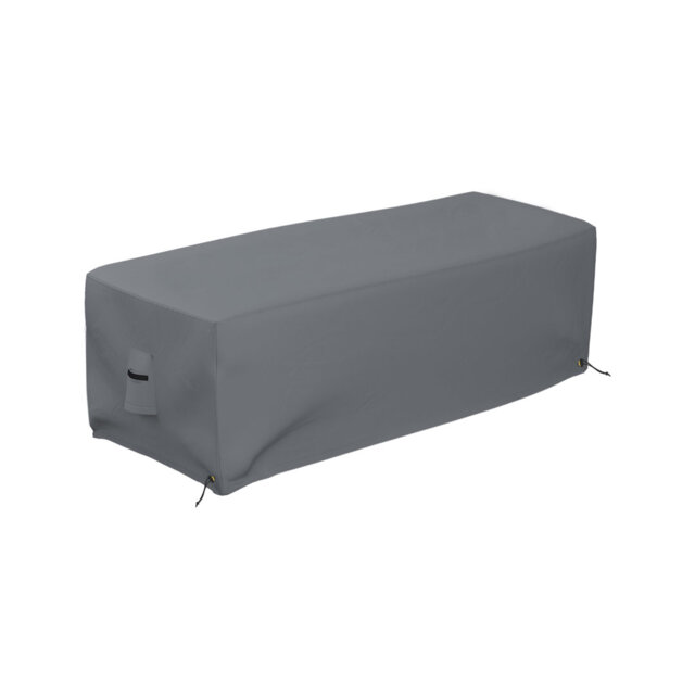 Heavy Duty Multipurpose Outdoor Rectangle FirePit Cover, Durable UV Resistant Patio Waterproof Cover