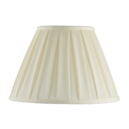 Marvin 23cm H Fabric Empire Lamp Shade in Beige