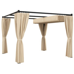 Altamahaw 3m x 3m Metal Pergola