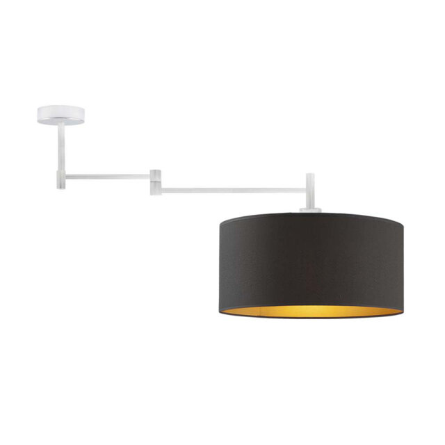 Stevie Fabric Semi Flush Mount