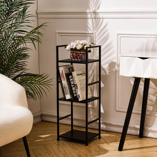 80.5cm H x 29cm W Steel Bookcase