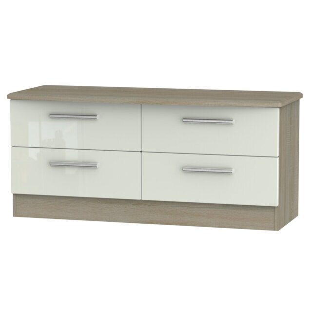 Fully Assembled Yantarni 4 Drawer 112Cm W Chest of Drawers