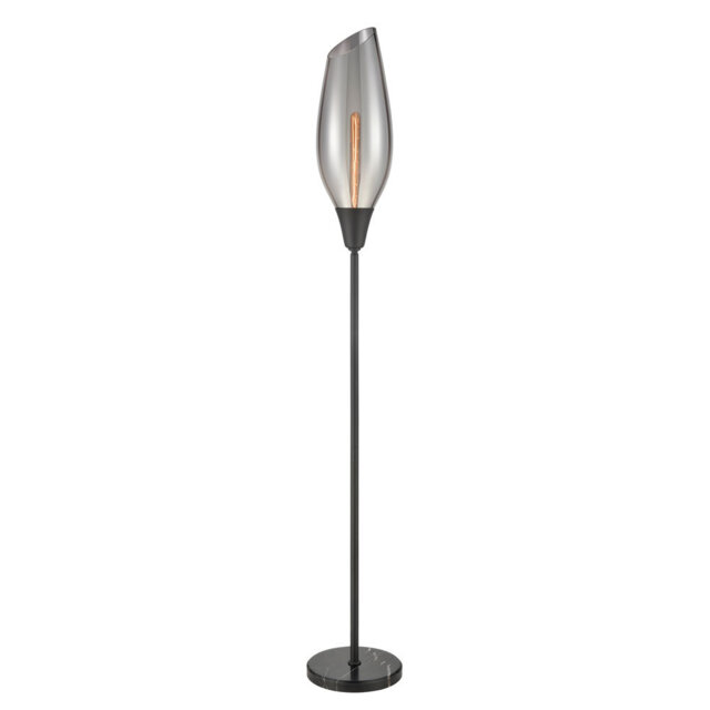 Mingua 173cm Polished Torchiere Floor Lamp