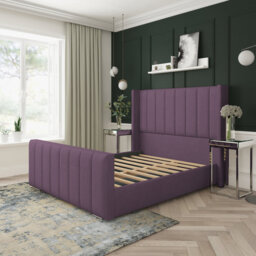 Aspen Wool Upholstered Bed Frame
