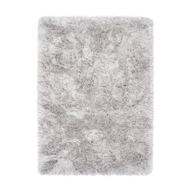 Barksdale Shaggy Area Rug Silver