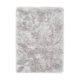 Barksdale Shaggy Area Rug Silver