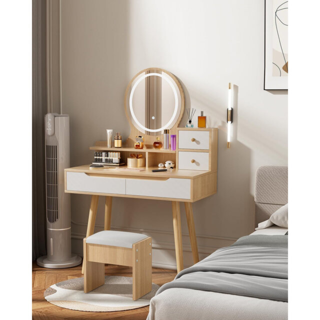 Dressing Table with Mirror