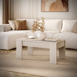 Helenmae Height-Adjustable Coffee Table with Storage