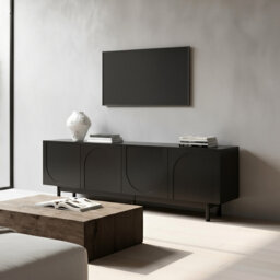 "Unfinished TV Stand for TVs up to 75"""