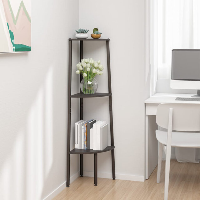 Casstown 120cm H x 45.5cm W Corner Bookcase
