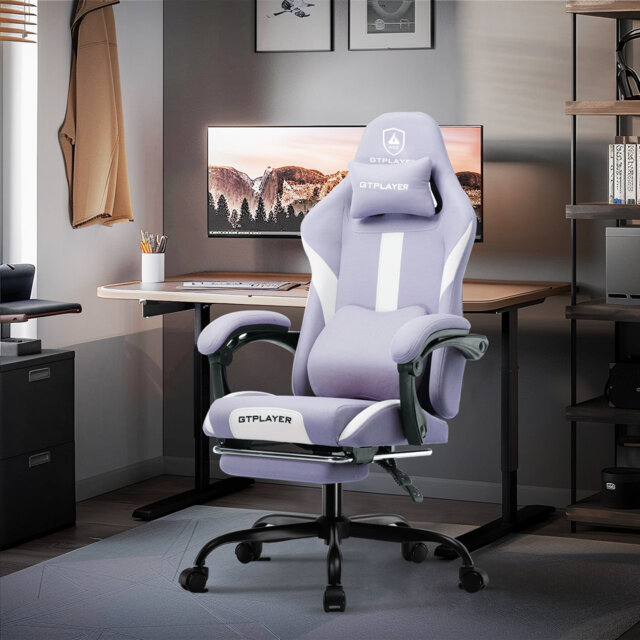 GTPLAYER Adjustable Swiveling PC & Racing Game Chair