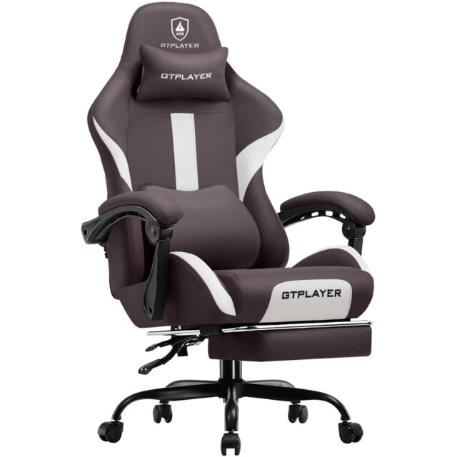 GTPLAYER Adjustable Height PC & Racing Game Chair