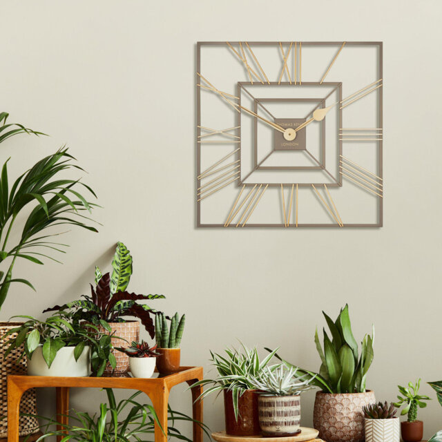 Metal Wall Clock