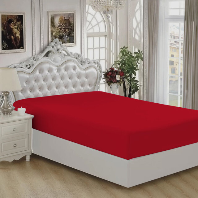 Lieselotte Extra Deep 100% Microfiber Brushed 40 cm Fitted Sheet