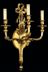 Casted Candle Wall Light