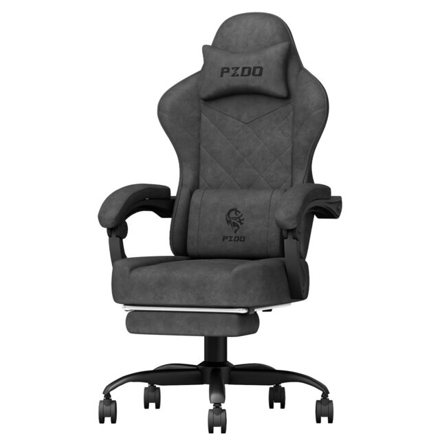 Gaming Chair, Gaming Chairs for Adults, Ergonomic Computer Chair with Headrest and Lumbar Support, Reclining Pc Gamer Chairs with Footrest, Technical