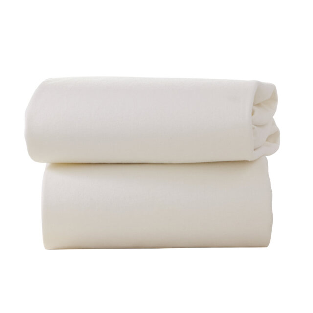 Cotton 2 - Piece Moses Basket Sheet Set