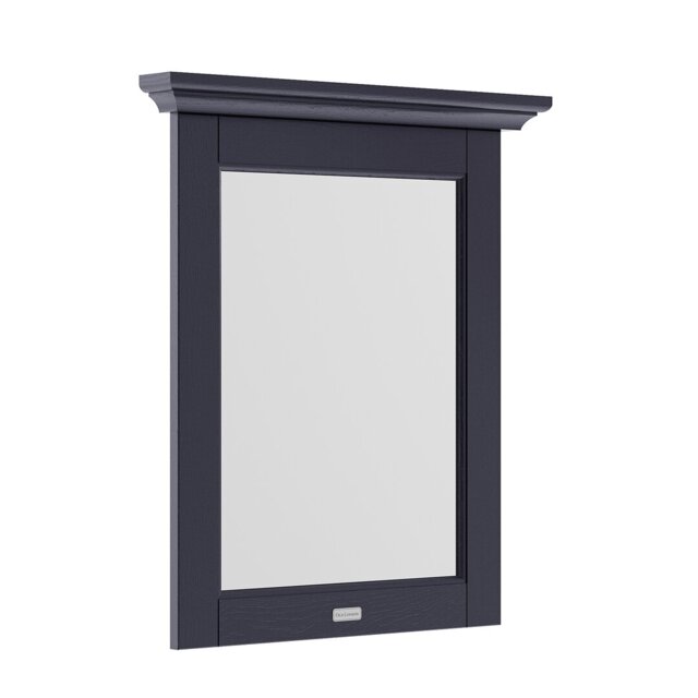 Old London Wood Flat Wall Mirror