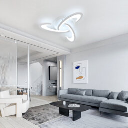 Bridy 3-Light 53Cm LED Semi Flush Mount Ceiling Light