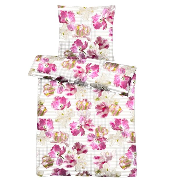 Cotton Floral Duvet Cover Set