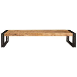 Bathroom Shelf 120 X 50 X 23 Cm Solid Mango Wood