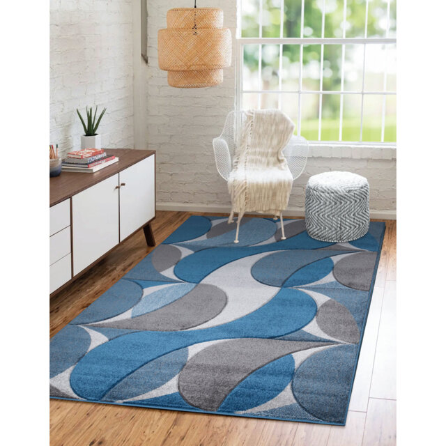 Branca Blue/Grey Area Rug