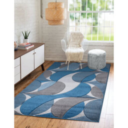 Branca Blue/Grey Area Rug