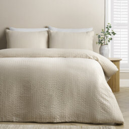 Stripe Seersucker Duvet Cover Set