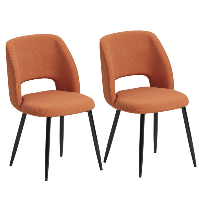 49 cm H Corduroy Armchair