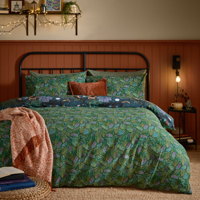 Woodland Ritual Abstract Duvet Cover Set
