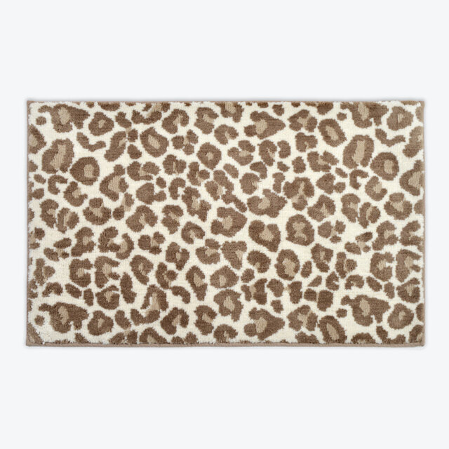 Ose Leopard Print Bath Mat