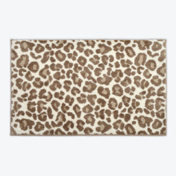 Ose Leopard Print Bath Mat