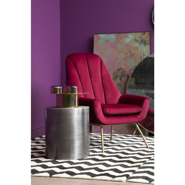 Alhan Pedestal End Table