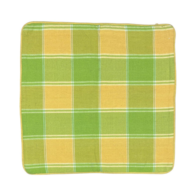 Cipolla Plaid Square Cushion
