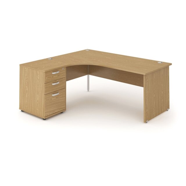 Impulse L-Shaped Computer Desk