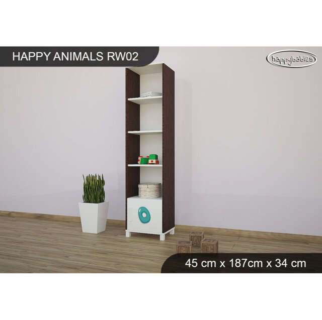 187cm H X 45cm W Cube Unit Kids Bookcase