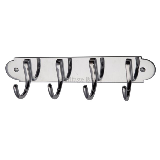 Heritage Brass Heritage Coat Hooks on Plate