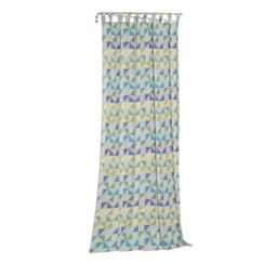 Berlare Cotton/Polyester Room Darkening Tab Top Curtain Panel