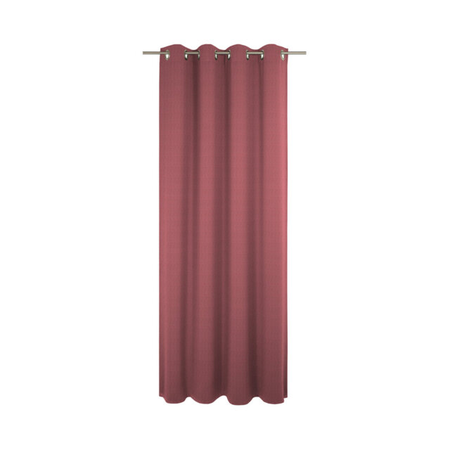 Uni Collection 100% Cotton Room Darkening Curtain Single Panel