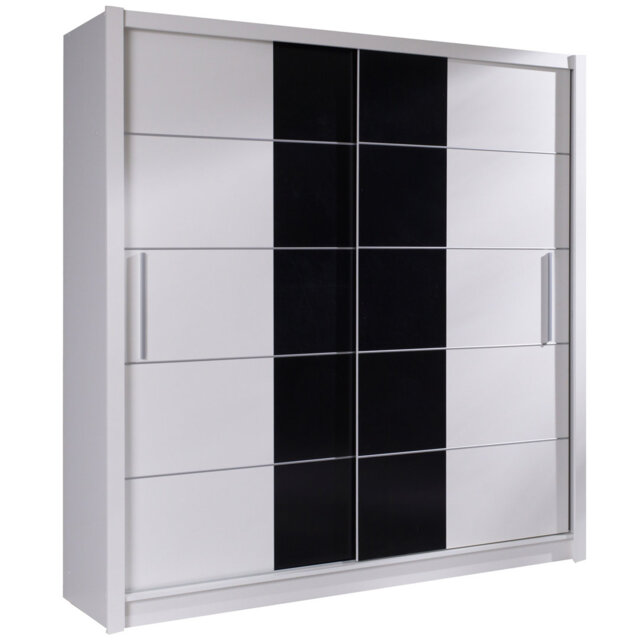 BARI XII WARDROBE 2 TRG SLIDING U11400-ALPINE WHITE U11400-ALPINE WHITE XII B