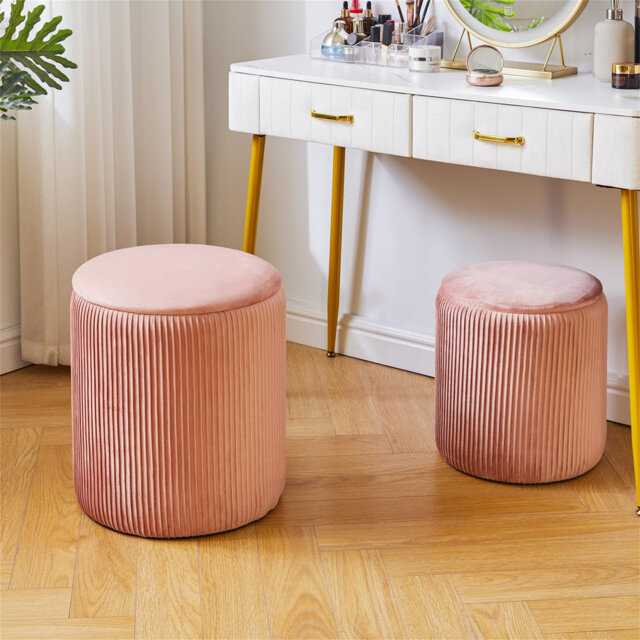 39cm Wide Footstool Ottoman