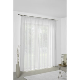 Sunday 82% Polyester And 18% Cotton Semi Sheer Curtain Single Panel