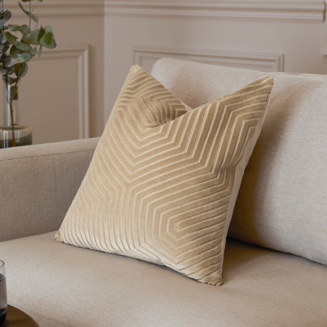 Geometric Square Cushion Cover