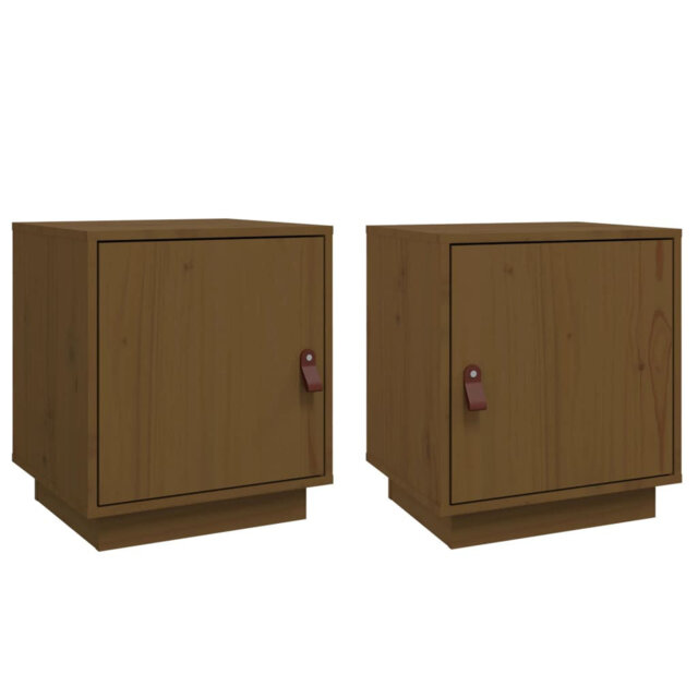 Solid Wood Bedside Table