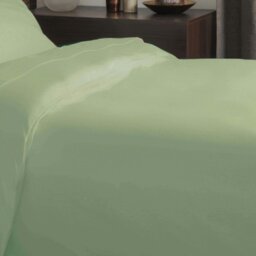 Plain Dye Brushed Cotton Flannelette Solid Colour Duvet Cover
