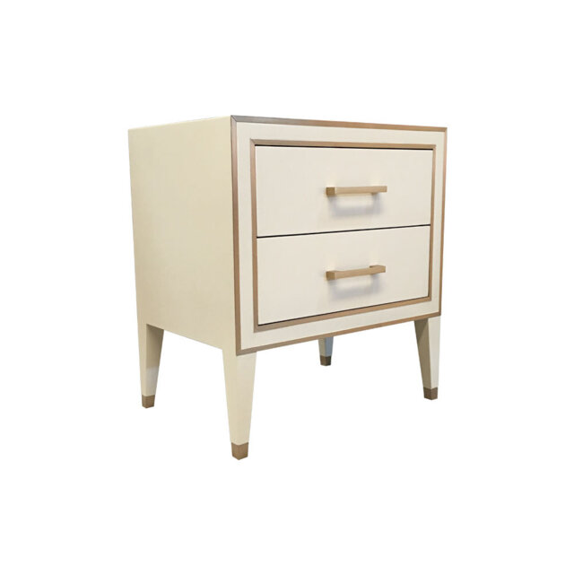 Walsh 60cm W Solid Wood Bedside Table
