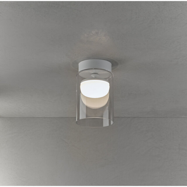 Glass LED Semi Flush Mount