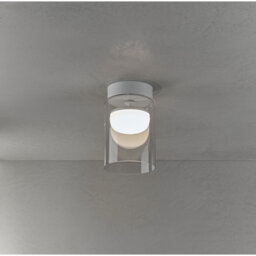 Glass LED Semi Flush Mount