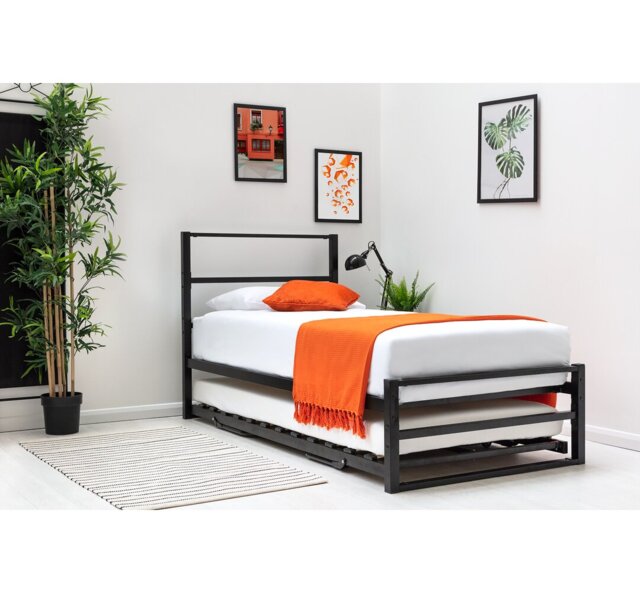 Clermont Steel Daybed with Trundle Bed