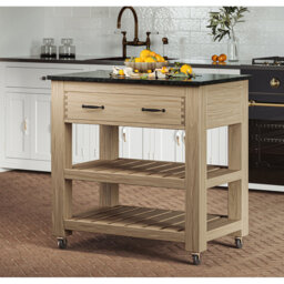 Dervin Granite Top Kitchen Island